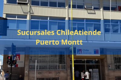 Sucursales ChileAtiende Puerto Montt
