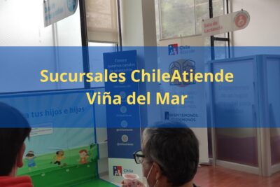 Sucursales ChileAtiende Viña del Mar