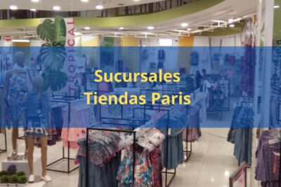 Sucursales Tiendas Paris