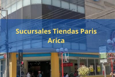 Sucursales Tiendas Paris Arica